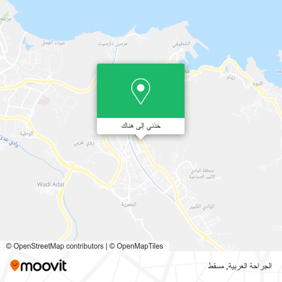 خريطة الجراحة العربية