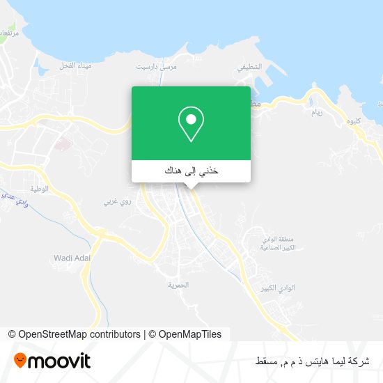 خريطة شركة ليما هايتس ذ م م