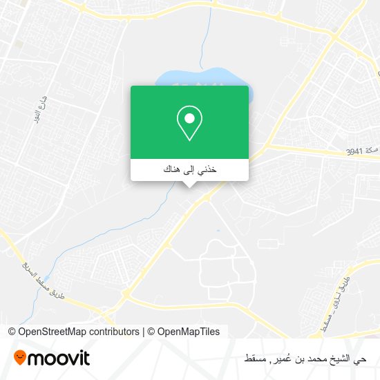 خريطة حي الشيخ محمد بن عُمير