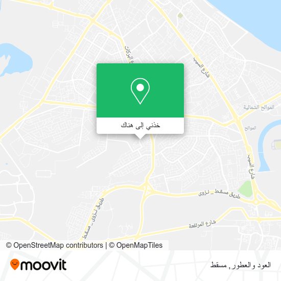 خريطة العود والعطور