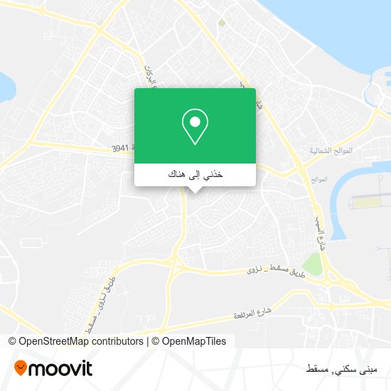 خريطة مبنى سكني