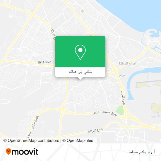 خريطة أرزو باك