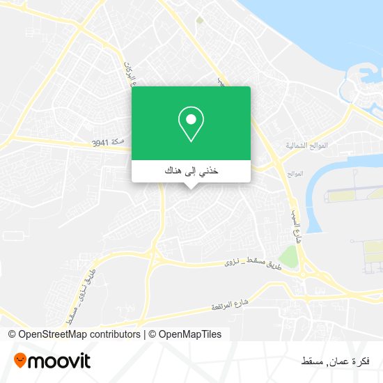 خريطة فكرة عمان