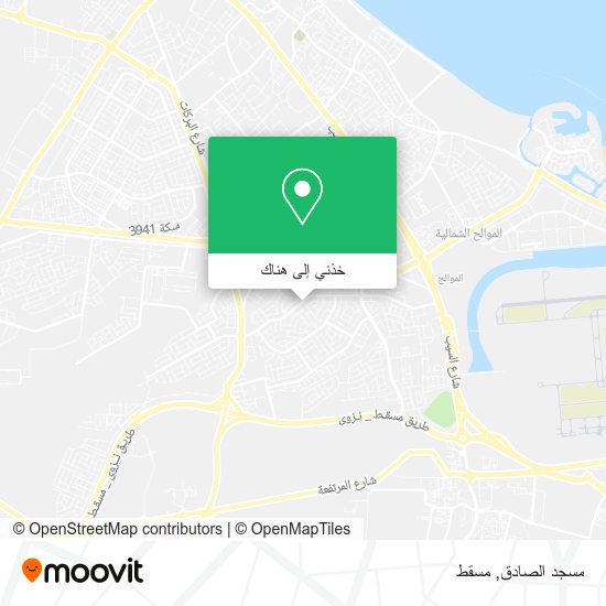 خريطة مسجد الصادق