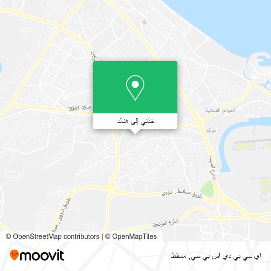 خريطة اي سي بي دي اس بي سي