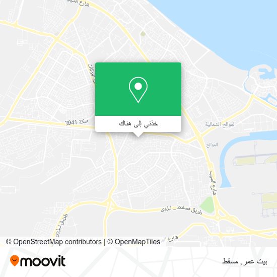 خريطة بيت عمر