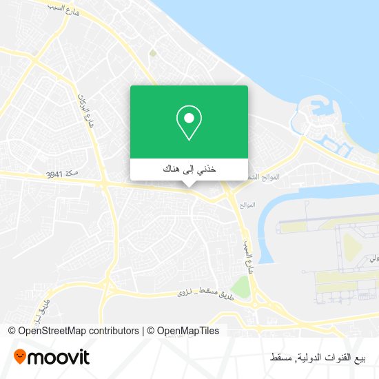 خريطة بيع القنوات الدولية