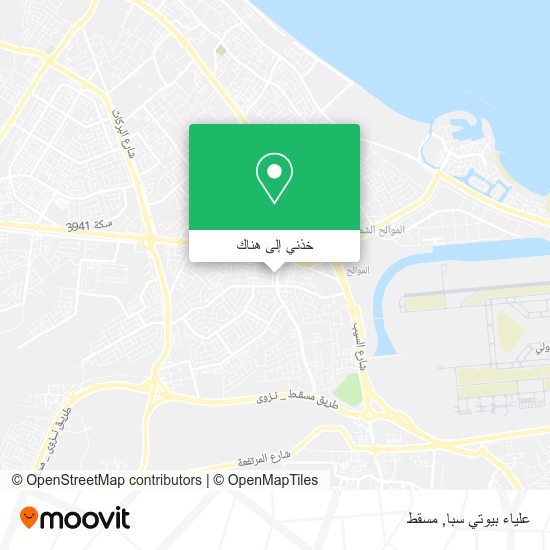 خريطة علياء بيوتي سبا
