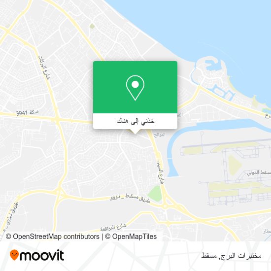 خريطة مختبرات البرج