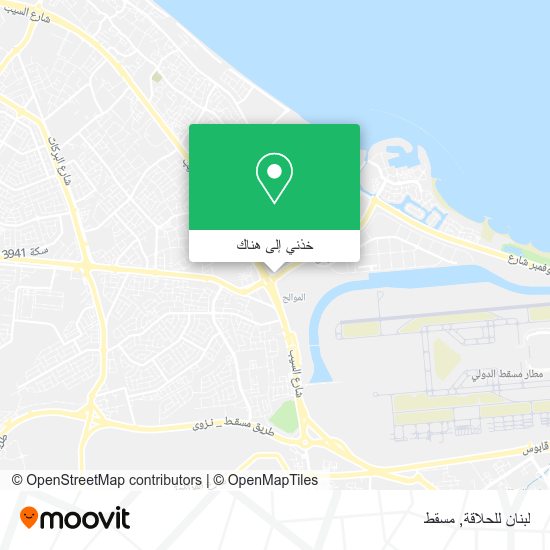 خريطة لبنان للحلاقة