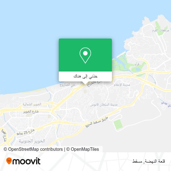 خريطة قلعة النهضة