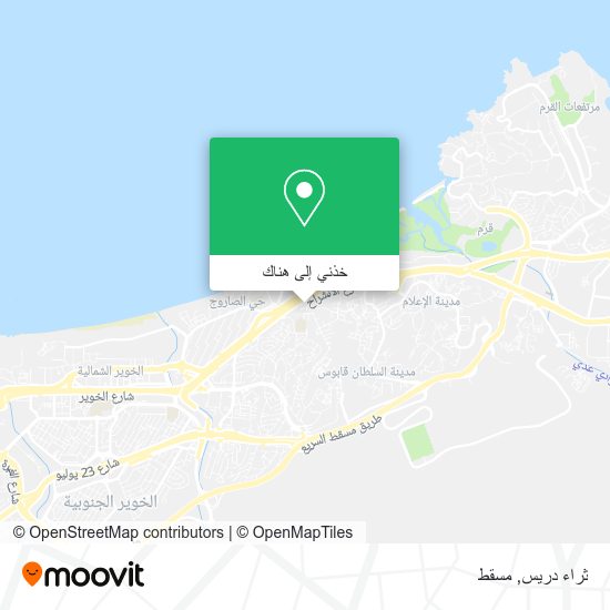 خريطة ثراء دريس
