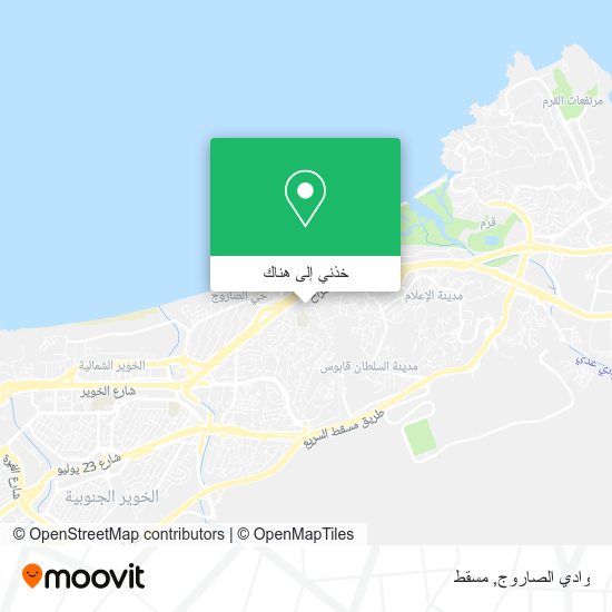 خريطة وادي الصاروج