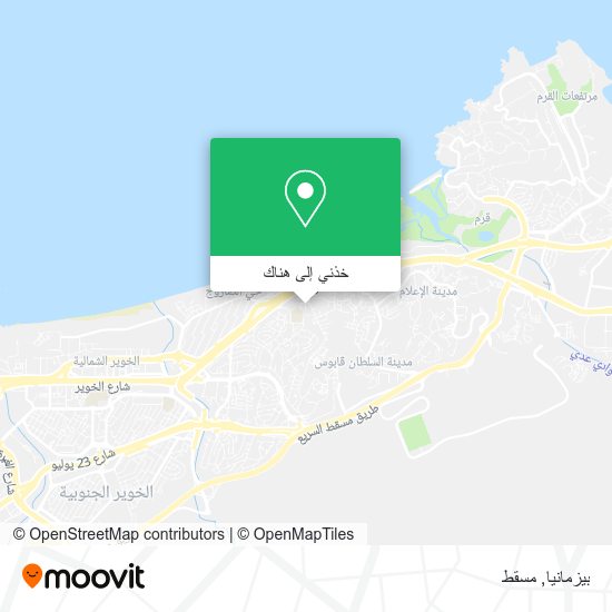 خريطة بيزمانيا