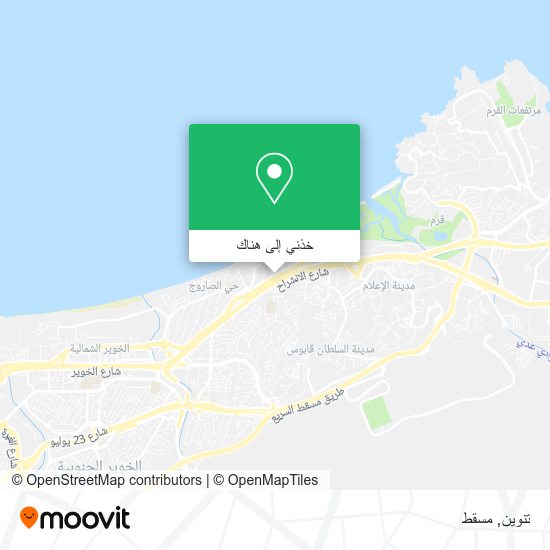 خريطة تنوين