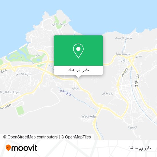 خريطة جلوري