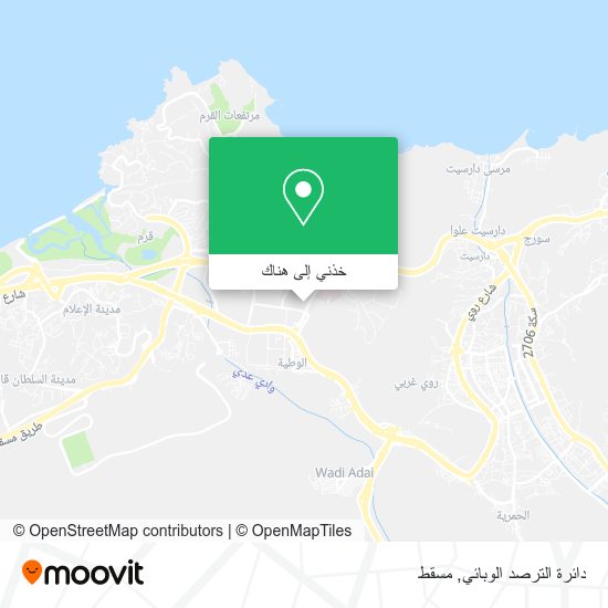 خريطة دائرة الترصد الوبائي