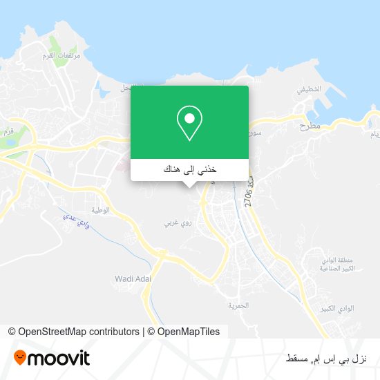 خريطة نزل بي إس إم