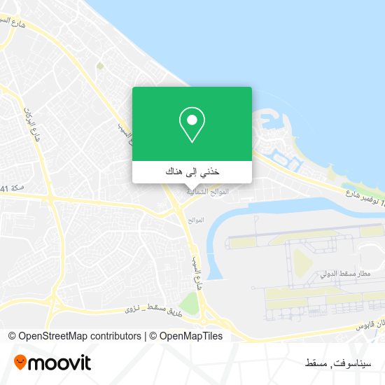 خريطة سيناسوفت