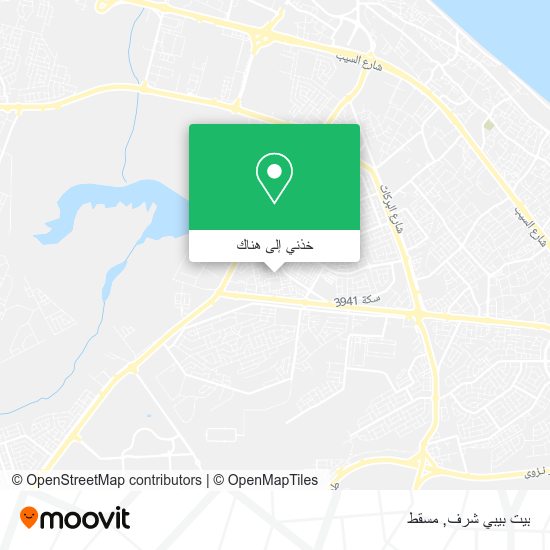 خريطة بيت بيبي شرف