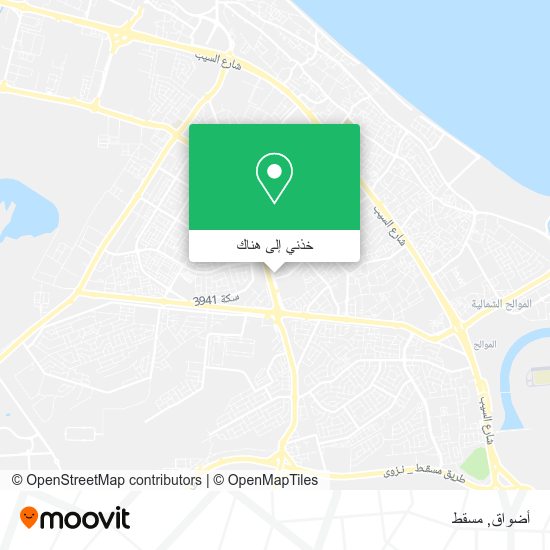 خريطة أضواق
