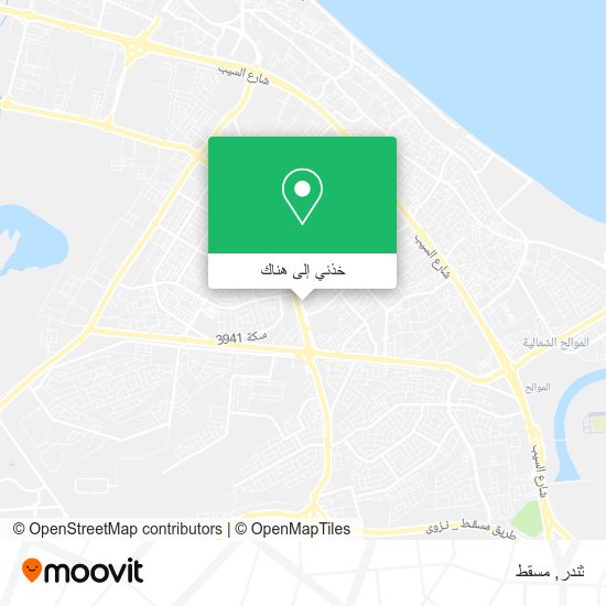 خريطة ثندر