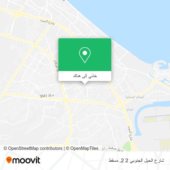 خريطة شارع الحيل الجنوبي 2 2