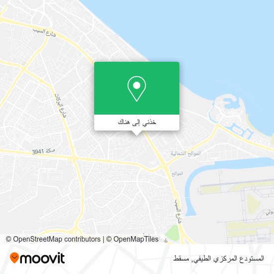 خريطة المستودع المركزي الطيفي