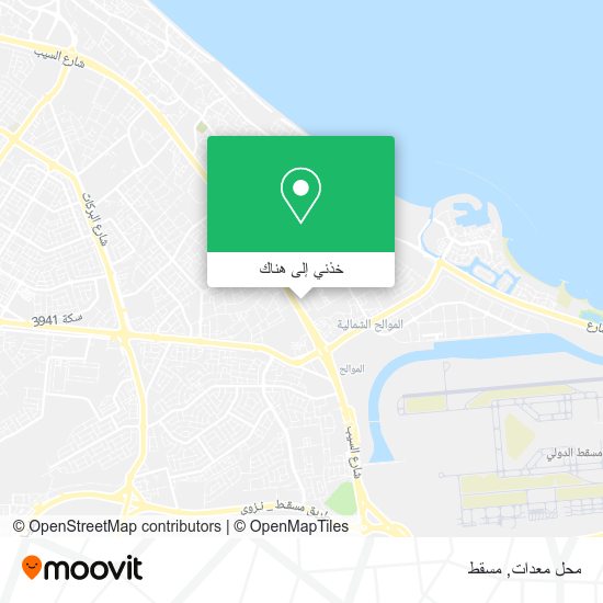 خريطة محل معدات