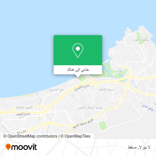 خريطة لا بيرلا