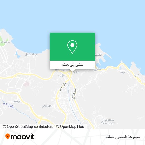 خريطة مجموعة الخنجي