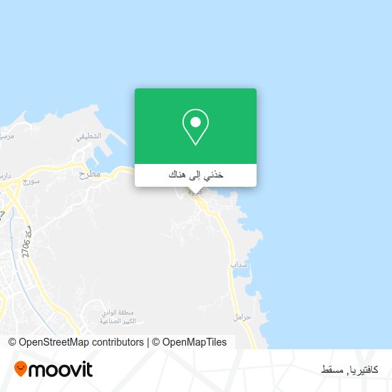 خريطة كافتيريا
