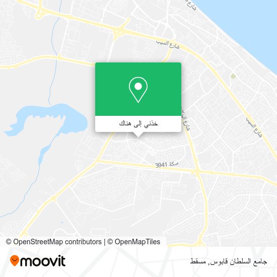 خريطة جامع السلطان قابوس