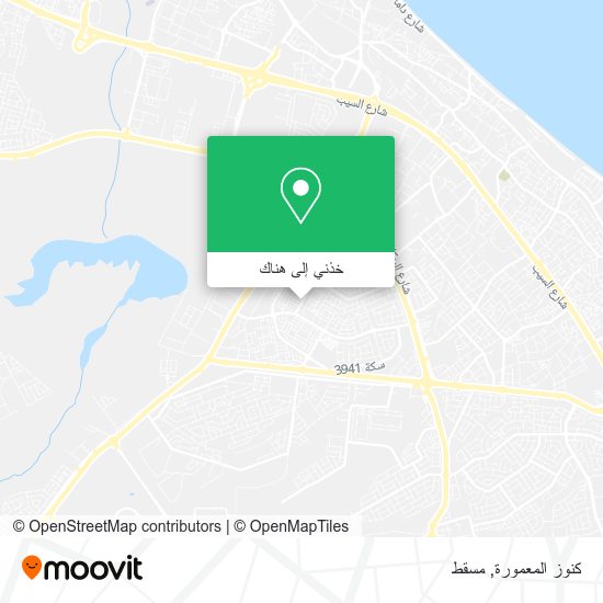 خريطة كنوز المعمورة