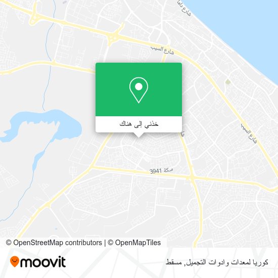 خريطة كوريا لمعدات وادوات التجميل