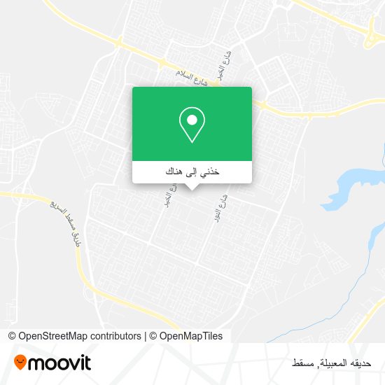 خريطة حديقه المعبيلة