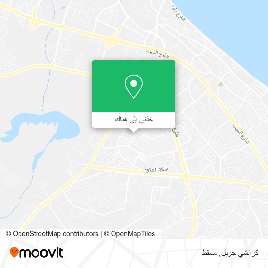 خريطة كراتشي جريل