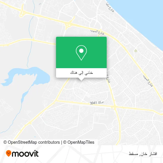 خريطة افشار خان