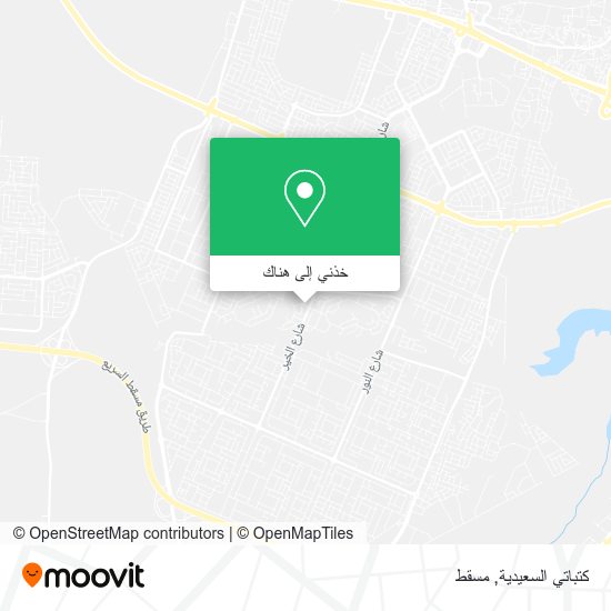 خريطة كتباتي السعيدية
