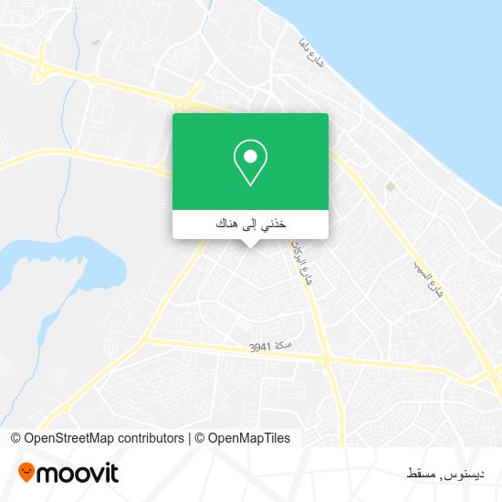 خريطة ديسنوس