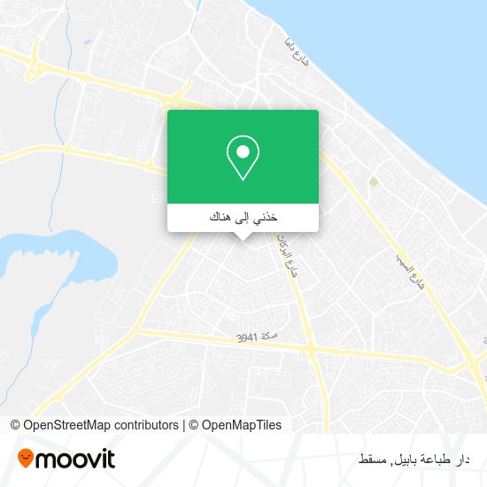 خريطة دار طباعة بابيل