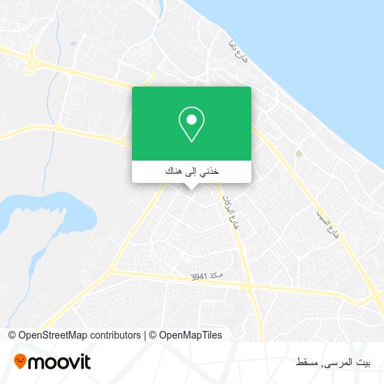 خريطة بيت المرسى