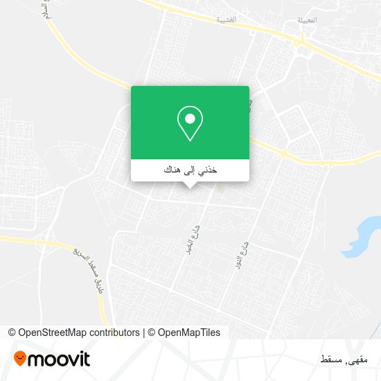 خريطة مقهى