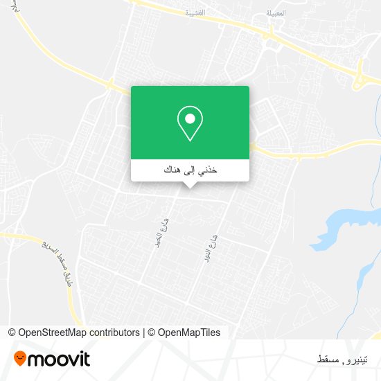 خريطة تينيرو