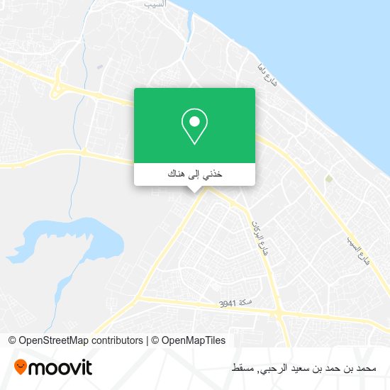 خريطة محمد بن حمد بن سعيد الرحبي