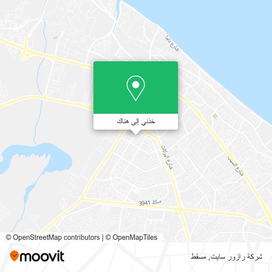 خريطة شركة رازور سايت