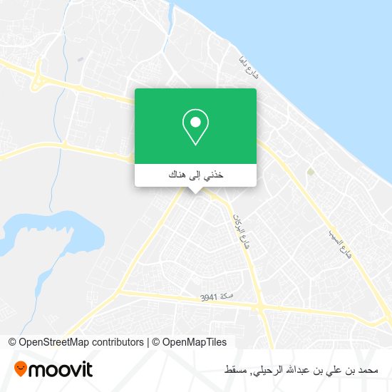 خريطة محمد بن علي بن عبدالله الرحيلي