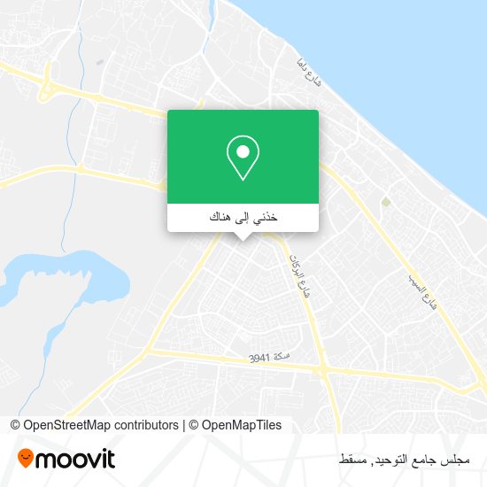 خريطة مجلس جامع التوحيد