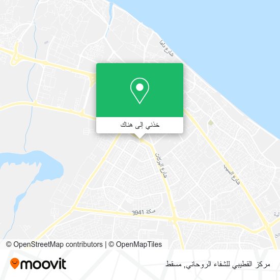 خريطة مركز القطيبي للشفاء الروحاني
