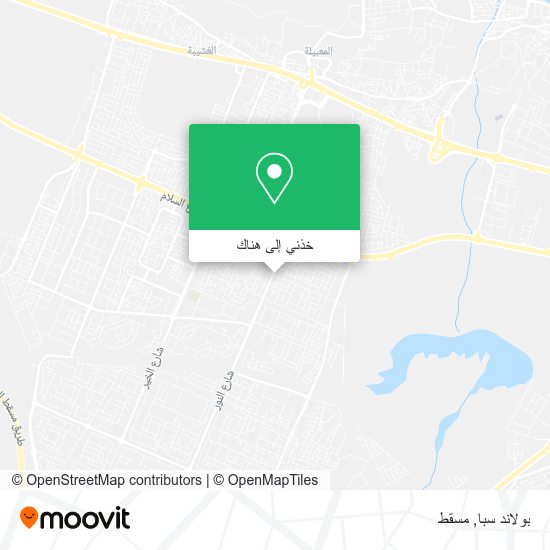 خريطة بولاند سبا
